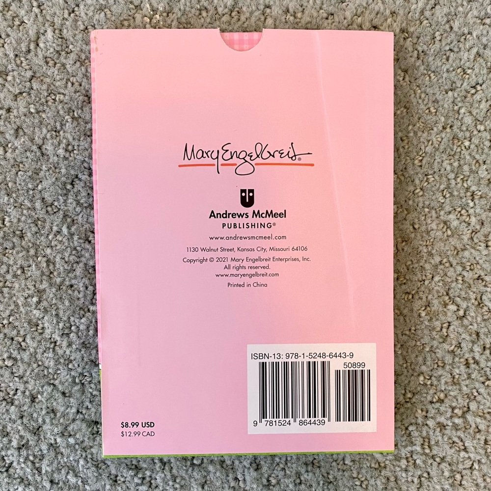 Mary Engelbreit's 2022 Monthly Pocket Planner Calendar: Stand Up Stand Out! 💕💚 - Picture 2 of 8